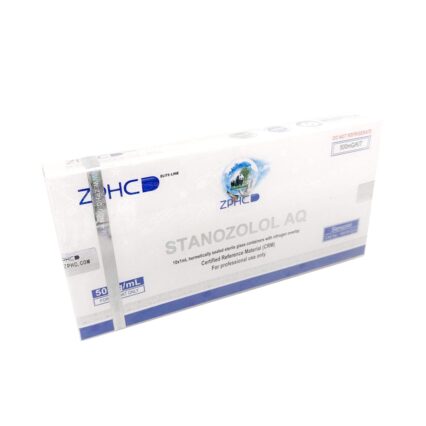 Stanozolol AQ ZPHC 50 mg/ml Box mit 10 Ampullen à 2 ml